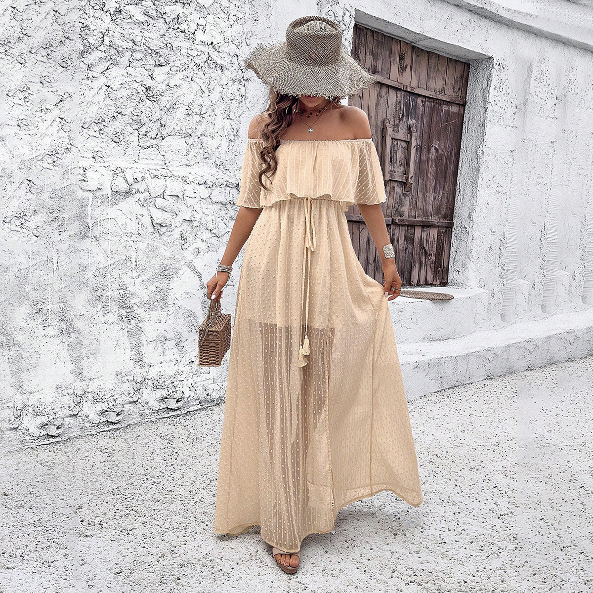 Woman's Off-shoulder Dress