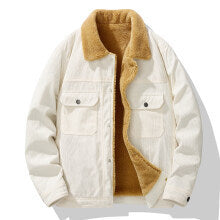 Men's Corduroy Fleece Jacket