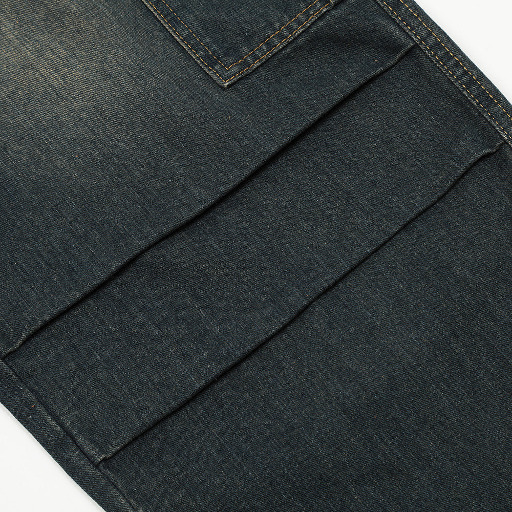 Men's Unique Denim Cargo Pants
