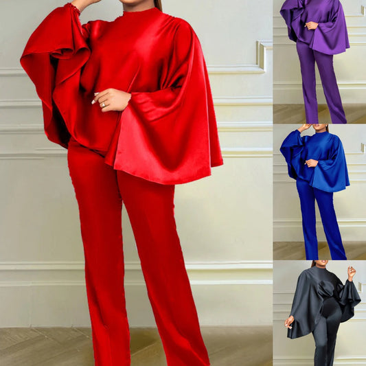 Women's Cape Suit/4 Colors