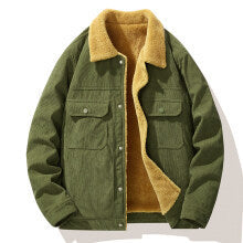 Men's Corduroy Fleece Jacket