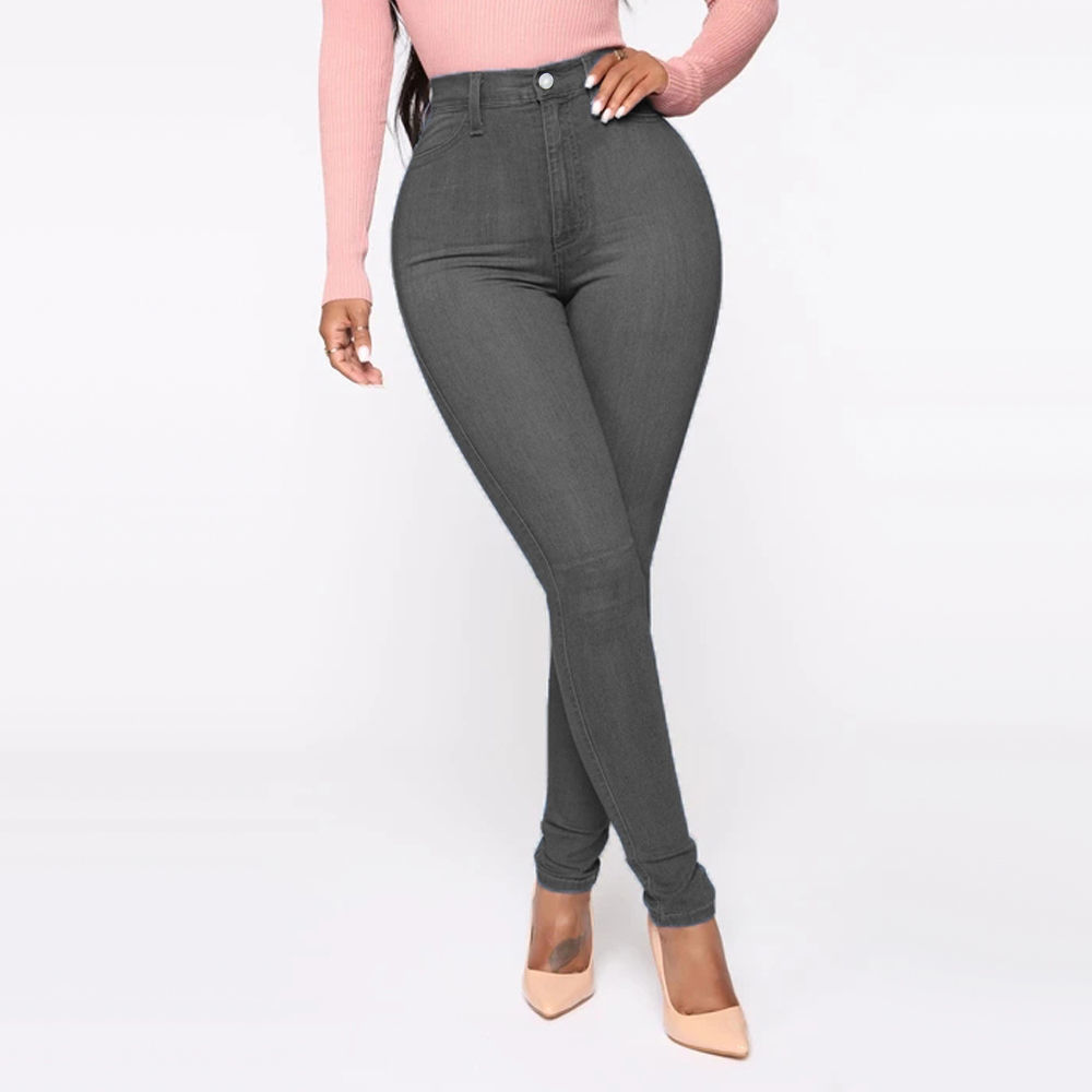 Woman's Slim Fit Denim Jeans/4 Colors