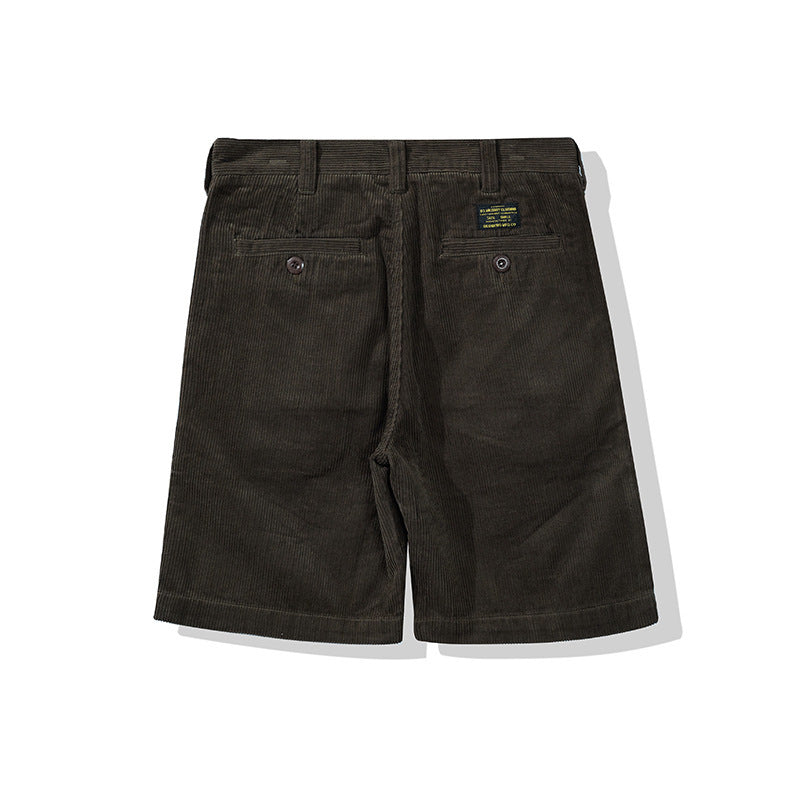 Men's Thick Corduroy Shorts/3 Colors