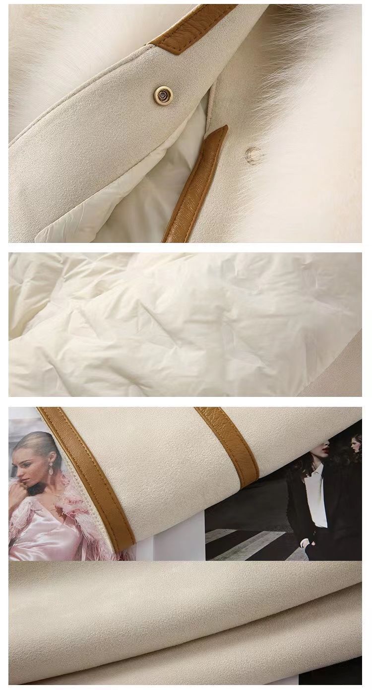 Women's Imitation Fox Fur Jacket/2 Colors