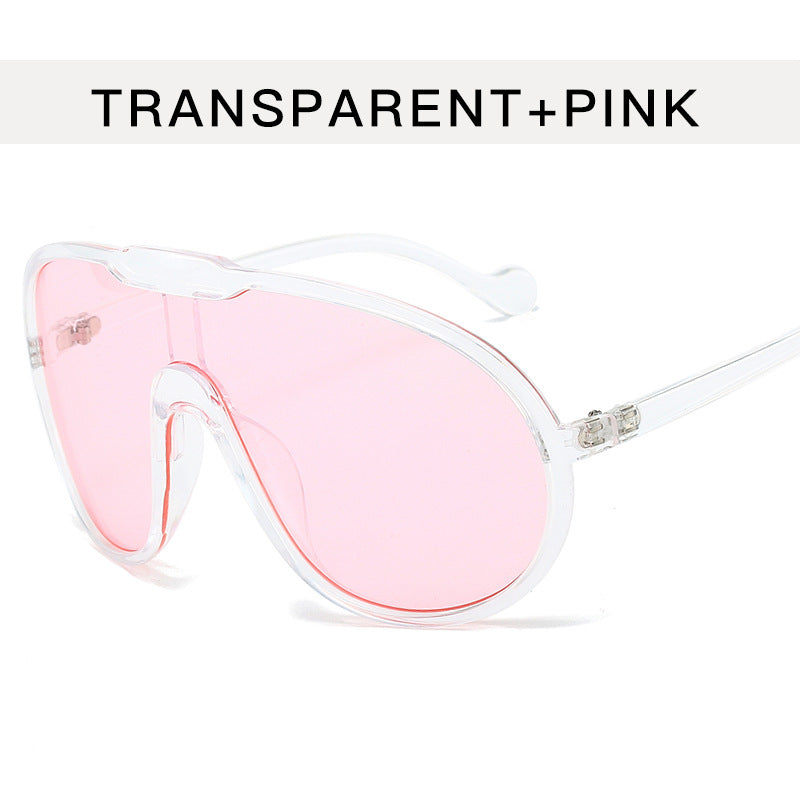 Woman's Toad Large Rim Drooping Sunglasses/6 Colors