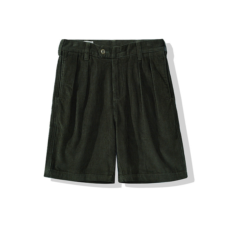 Men's Thick Corduroy Shorts/3 Colors