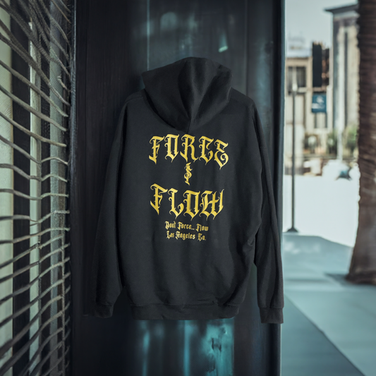 Adult Heavy Weight Black Hoodie/F$F